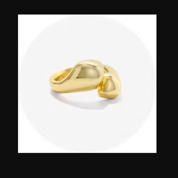Kendra Scott Quincy Wrap Ring - Size 7 - Picture 1 of 7